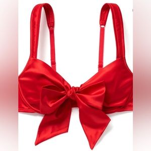 NWOT Adore Me Gynger Unlined red bra size Large (36C)